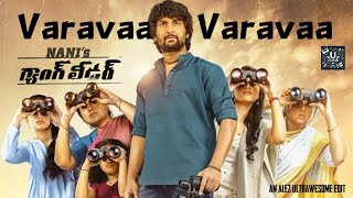 Ultrawesome Edits  Nanis Gang Leader  Varavaa Varavaa  Nani  Anirudh  Vignesh Shivn  Alez [upl. by Sparke]