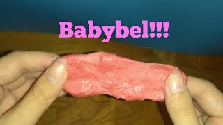 How To Make bad Slime With Babybel not really slime doesnt really work [upl. by Rockey]