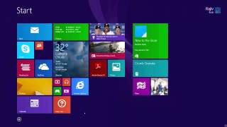 How to Customize Start Menu in Microsoft Windows 81 Tutorial [upl. by Liagiba]