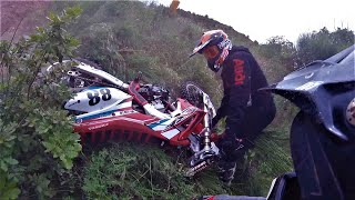 250 crf et excf Grosse sortie enduro dans le 34  un peu de boue cest parfait [upl. by Heathcote61]