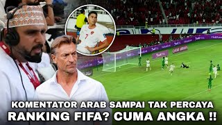 Benar Ini Tim Indonesia Komentator Arab Sampai Terdiam  Sorotan Dunia Untuk Timnas Marceng SANGAR [upl. by Aubreir]