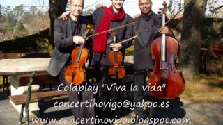 Música bodas Galicia Coldplay quotViva la vidaquot  Cuarteto de cuerda [upl. by Enrahs]