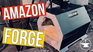 NEW Cheapest Forge on Amazon  Vevor Propane Forge  Budget Forge [upl. by Sparke]