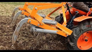 Kubota B7000 Fräsen amp Grubbern [upl. by Darmit150]