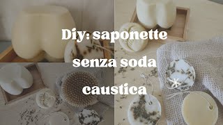 DIY saponette senza soda caustica [upl. by Aisayt]