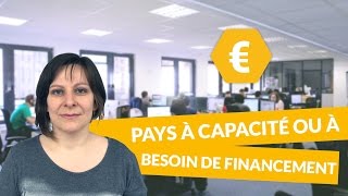 Les pays à capacité ou a besoin de financement  Économie  digiSchool [upl. by Daphna]