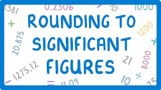 How to Round Numbers to Significant Figures 20 [upl. by Nommad]