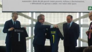 MorattiBerlusconi premio a maglie invertite [upl. by Googins]