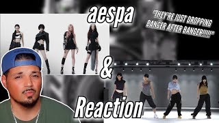 aespa 에스파 Whiplash MV amp Dance Practice Reaction [upl. by Neela784]