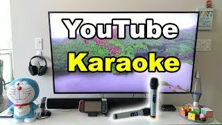 Youtube Karaoke Party Setup Wireless Microphones [upl. by Debbie]