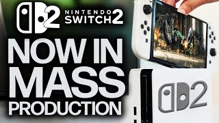 Nintendo Switch 2 Has Entered Mass Manufacturing Early 2025 Release [upl. by Tonry613]