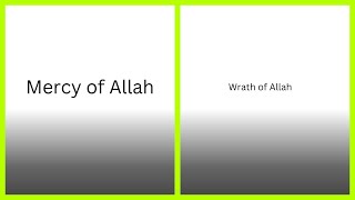 The Mercy of Allah Who Receives It and Who Faces His Wrath [upl. by Heeley]