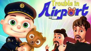 Zool Babies Series  Trouble In Airport  Cartoon Animation For Children  Videogyan Kids Shows [upl. by Erroll]