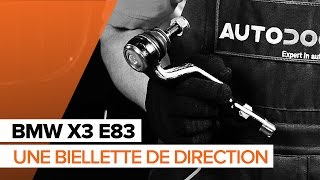 Comment remplacer une rotule de direction sur une BMW X3 E83 TUTORIEL  AUTODOC [upl. by Stanley]