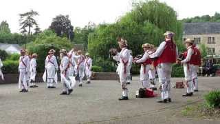 Gloucestershire Morris dancing in Nailsworth [upl. by Raddie110]