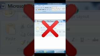 MS Word Not Responding problem ka 100 solution tech techshorts techtips tipsandtricks shorts [upl. by Mallissa]