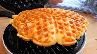 Saftige Apfel🍎 Waffeln in 5 Minuten Das BESTE Rezept für DICKE Waffeln [upl. by Edak832]