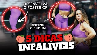 5 EXERCÍCIOS PARA FAZER HOJE E AUMENTAR SEU BUMBUM NA ACADEMIA [upl. by Danby873]