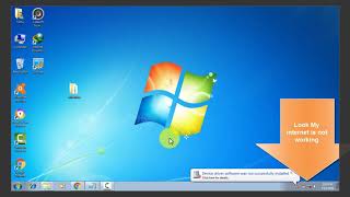 How to download and install wifi driver in windows 7  Simplest Trick [upl. by Lenoj]