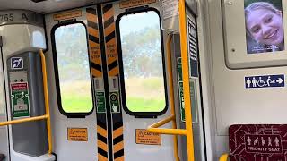 Queensland Rail NGR 700 Series NGR 765 Darra  Springfield Central Springfield Central Train [upl. by Herrick]