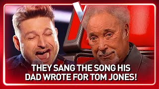 Coach Tom Jones IN TEARS after seeing Lonnie Donegans son on The Voice  Journey 189 [upl. by Negyam175]