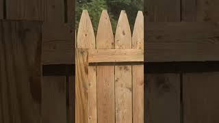 Fence Cleaning With Sodium Metasilicate satisfying pressurewashing cleaning [upl. by Devondra]