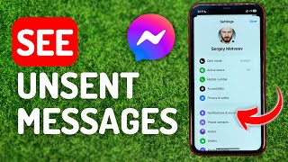 How to See Unsent Messages on Messenger [upl. by Nyad863]