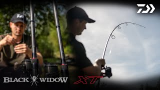 Daiwa BLACK WIDOW XT Carp Rods  Lewis Swift  Carp Fishing  Daiwa Carp [upl. by Alad]