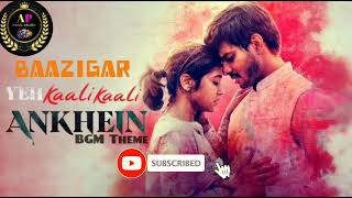 Yea kaali kaali ankhen । BAAZIGARSharukh khanKajolhindisongold song । [upl. by Huberty847]