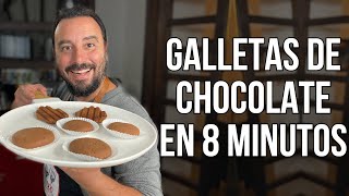 ¡Cómo hacer Galletas de Chocolate con solo 3 Ingredientes  Receta Rápida  Tulio Recomienda [upl. by Atinram]