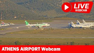 🔴 LIVE Webcam Athens Airport  15SEP2024 [upl. by Harshman]