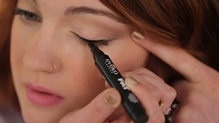 How To Apply Liquid Eyeliner for Beginners [upl. by Rustin791]