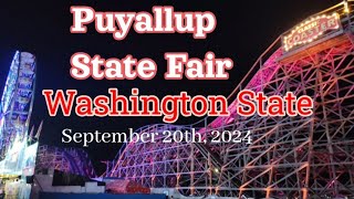 Fireworks  Rides on Friday September 20th 2024 inside Washington State Fair in Puyallup WA USA [upl. by Isidoro944]