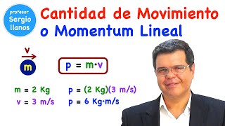 Cantidad de Movimiento o Momentum lineal  linear momentum [upl. by Yht]