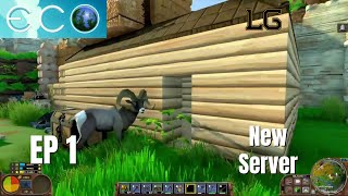 Playing Eco Multiplayer With My Viewers Ep 1  Getting A Starter Base Set Up [upl. by Portwin313]