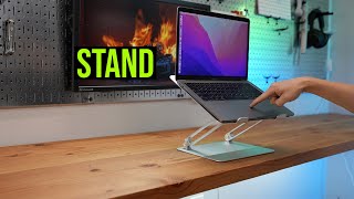 Must Have Ergonomic Accessory Foldable Laptop Stand [upl. by Newton319]