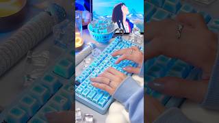 Hi75 x Cerakey x Kenetic Labs KTT mint switches  soundtest asmr kineticlabskb cerakey [upl. by Lockwood]