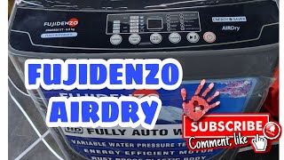 FUJIDENZO AUTOMATIC WASHER AIR DRY FUNCTION [upl. by Ynolem]