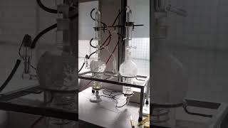 Double distillation of water for making a culture medium distilled water biology zoology acroy27 [upl. by Rapp]