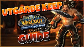 Utgarde Keep Dungeon Guide WotLK  Achievements Bosses and Trash [upl. by Anyer]