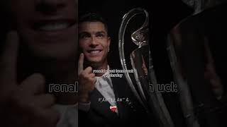 Ronaldo last touch ucl was yesterday 👉 🏆 😈 football ronaldo messi ucl edit shorts memes [upl. by Moguel]