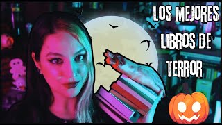 Libros de TERROR ideales para leer en HALLOWEEN 📚🎃 [upl. by Najib]