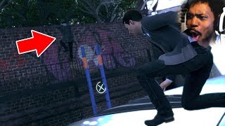 OMGOSH BEST CHASE SCENE IN THE GAME  Detroit Become Human Part 5 [upl. by Bedelia600]