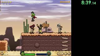 Cactus Mccoy 1  All Areas NG speedrun 1844790 WR [upl. by Nylsirk]