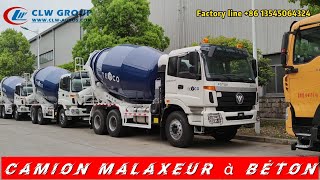 camion malaxeur à béton foton 10CBM pour la construction au Sénégal [upl. by Meave255]