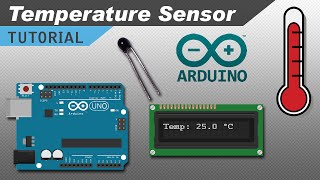 Make an Arduino Temperature Sensor Thermistor Tutorial [upl. by Ycart631]