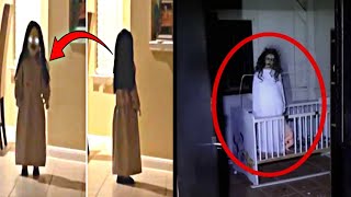 Most Scary Ghost Videos Caught On Camera  Haider Tv [upl. by Yelhak]