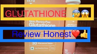 SETU GLUTATHIONE 🔥 Vitamin C Review  Honest review  Skin Brightening  orange flavour ❤️ [upl. by Nylanaj]