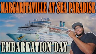 Margaritaville at Sea Paradise  Embarkation Day Sail Away Party Caribbean Heat [upl. by Enilarak]