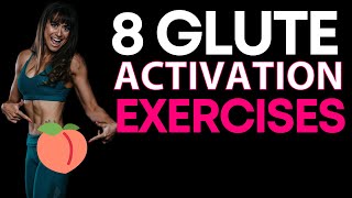 8 Glute Activation Exercises Improve Hip Stability [upl. by Adlez206]